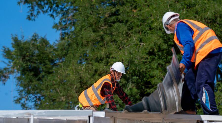 Roof repair in West Warwick, RI
